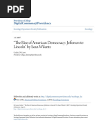 The Rise of American Democracy Jefferson