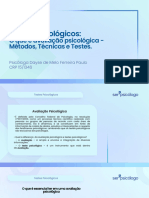 O+Que+e +avaliac A O+psicolo Gica