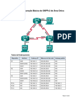 Lab - Configuração Basic OSPFv2 - Area Única