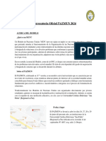 Convocatoria PAZMUN 2024