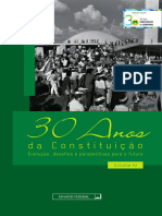 Coleção 30 Anos Da Constituição Evolução, Desafios e Perspectivas para o Futuro (Vol. IV)