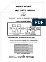 Catalago de Cuentas y Manual de Aplicacion 2024