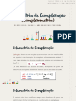 Volumetria de ComplexaÃ Ã o - 2023