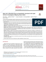 Eggs and A Fiber-Rich Diet Are Beneficially Associated With LIpid Levels in Framingham Offspring Study Adults