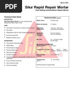 (Sika) Sika Rapid Repair Mortar