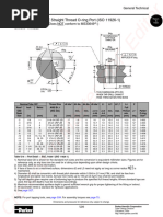 SAE Straight Thread O-Ring Port Details