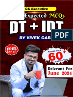 Most Expected MCQs DT & IDT by VG Sir Assure Your 60+ Marks 1