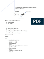 Binomial Expansion