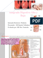 Sangrado Digestivo Alto y Bajo