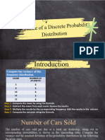 Lesson 4 Computing The Variance of A Discrete Probability Distribution