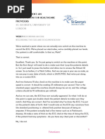 Recording The ECG and Documentation