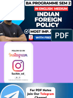 Indian Foreign Policy