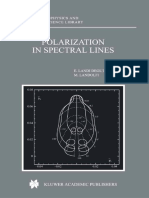 Polarization in Spectral Lines