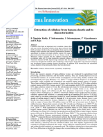 Extraction of Cellulose From Banana Sheath and Its Characterization