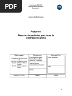 Protocolo Ecg