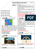 PROVA - 7° Anos - HISTÓRIA - Prof. WEMERSON - Gabarito