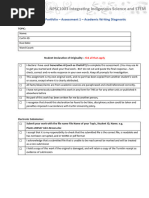 NPSC1003 Academic Writing Diagnostic