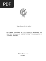 Modelagem 3D de Depósitos Auríferos