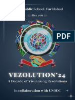 Vezolution MUN 2024 - Invitation Brochure