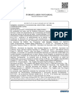 Acta de Eleccion y Posesion Del Directorio