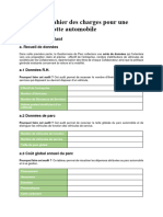 Modele Cahier Des Charges Gestion Flotte Auto Feu Vert