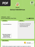 Usinas Hidrelétricas: Ciências