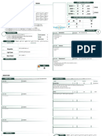 Fabula Ultima Character Sheet VALKYRIE