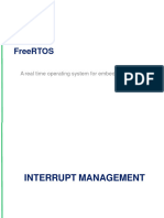 FreeRTOS InterruptManagement