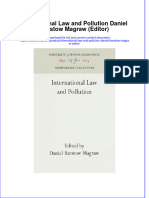 International Law and Pollution Daniel Barstow Magraw Editor Online Ebook Texxtbook Full Chapter PDF