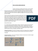 CHP 1-Notes Electric Charges & Fields