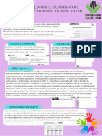 Infografia Cuaderno de Acompañamiento Grupal para DIMF y HCB FAMI