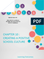 Chapter 10. Creating A Positive School Culture