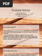 Evolutia Liedului