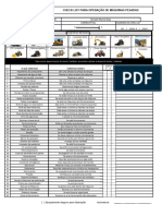 CHECK LIST MAQUINAS Dinoel Muniz Dias