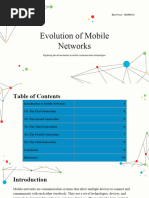 Types of Mobile Network