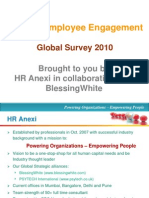 State of Employee Engagement: Global Survey 2010