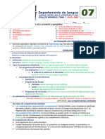 Guía 07 Lengua 3ºESO La Tele Los Complementos Del Verbo (I)