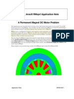 A Permanent Magnet DC Motor Problem