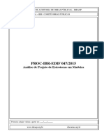 PROC-IBR-EDIF-047-2015 Análise de Projeto de Estruturas em Madeira