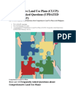 Comprehensive Land Use Plans