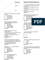 High Level Programming MCQ - 240427 - 171534