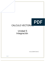 Unidad 5 Calculo Vectorial