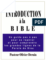 Introduction À La Bible 2023 - Olivier Derain