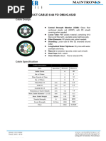 Fibra Ducto 6f Om3 y 48f SM - Antirroedor Ignifuga - Maintronics