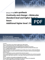 D1.2 Protein Synthesis