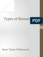 Types of Research