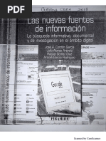 Cordón García, José A., Et Al. (2010) - Las Nuevas Fuentes de Información - Información y Búsqueda Documental en El Contexto de La Web 2.0. Madrid - Pirámide.