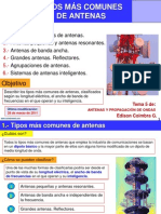 6.5 - Tipos Mas Comunes de Antenas