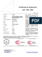 LAC-028-2024 SONOMETRO - EMA-31 - 0005127 - Cert. Calibracion