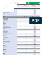 Dept Budget Template